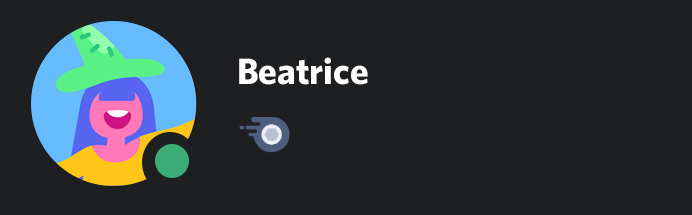 Discord Nitro profile badge