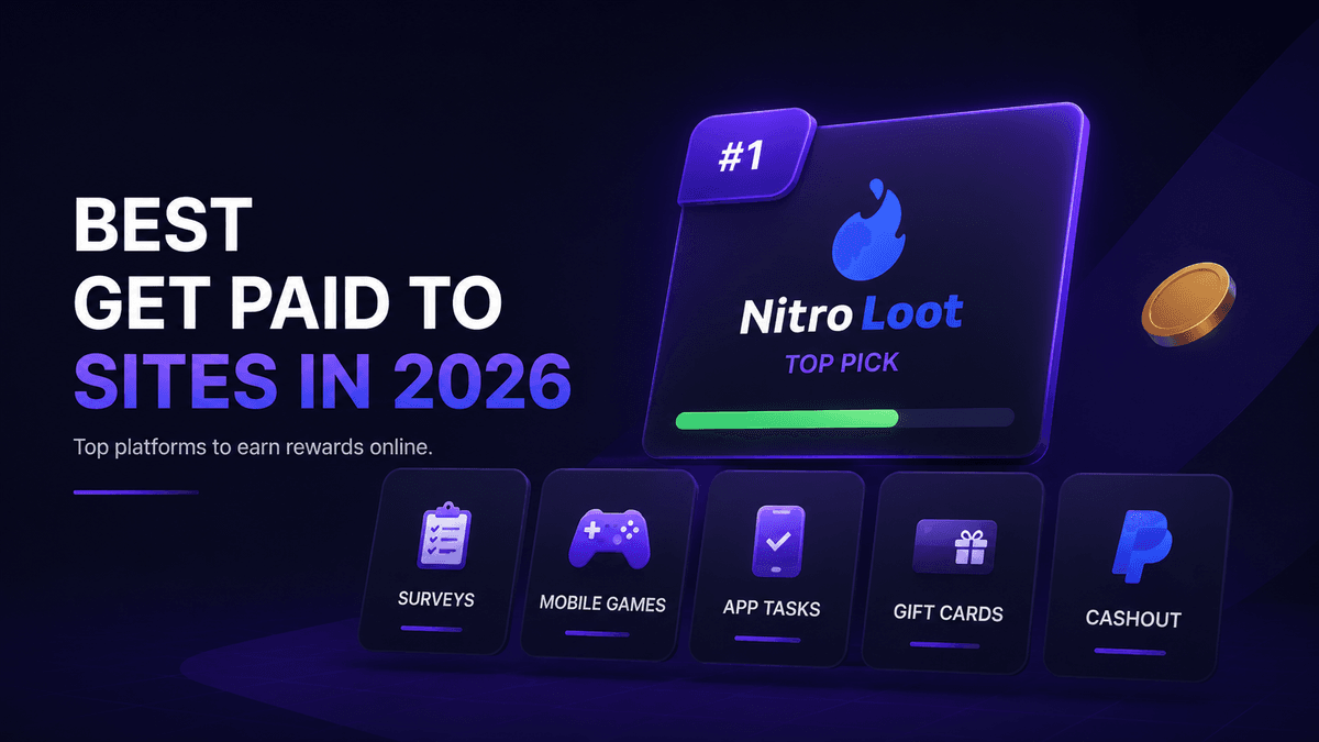Best Get Paid To Sites in 2026